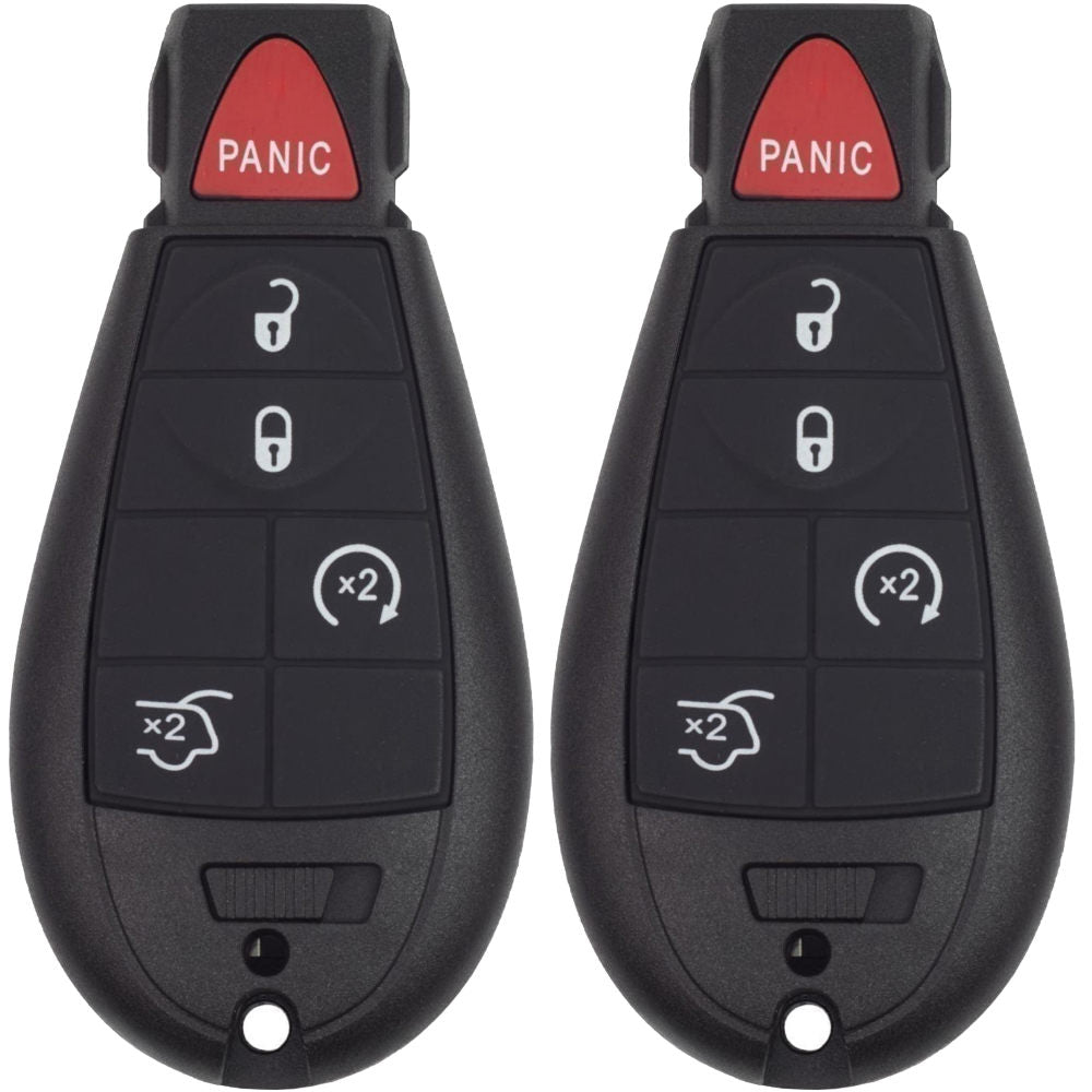 Aftermarket Key Fob For 2008-2010 Jeep Grand Cherokee & Commander PNs: 05026309, 68066849