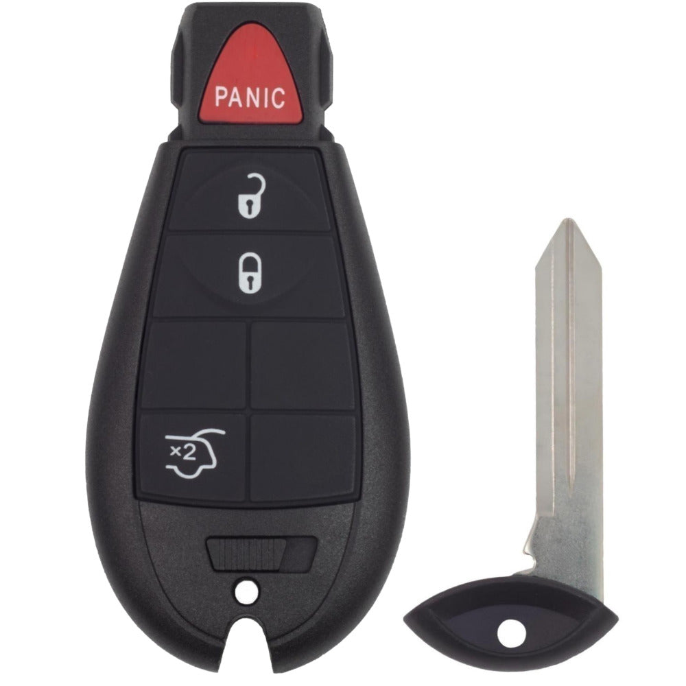 Key Fob Replacement For 2008-2013 Jeep Grand Cherokee FCC ID: IYZ-C01C PN: 68051664AI
