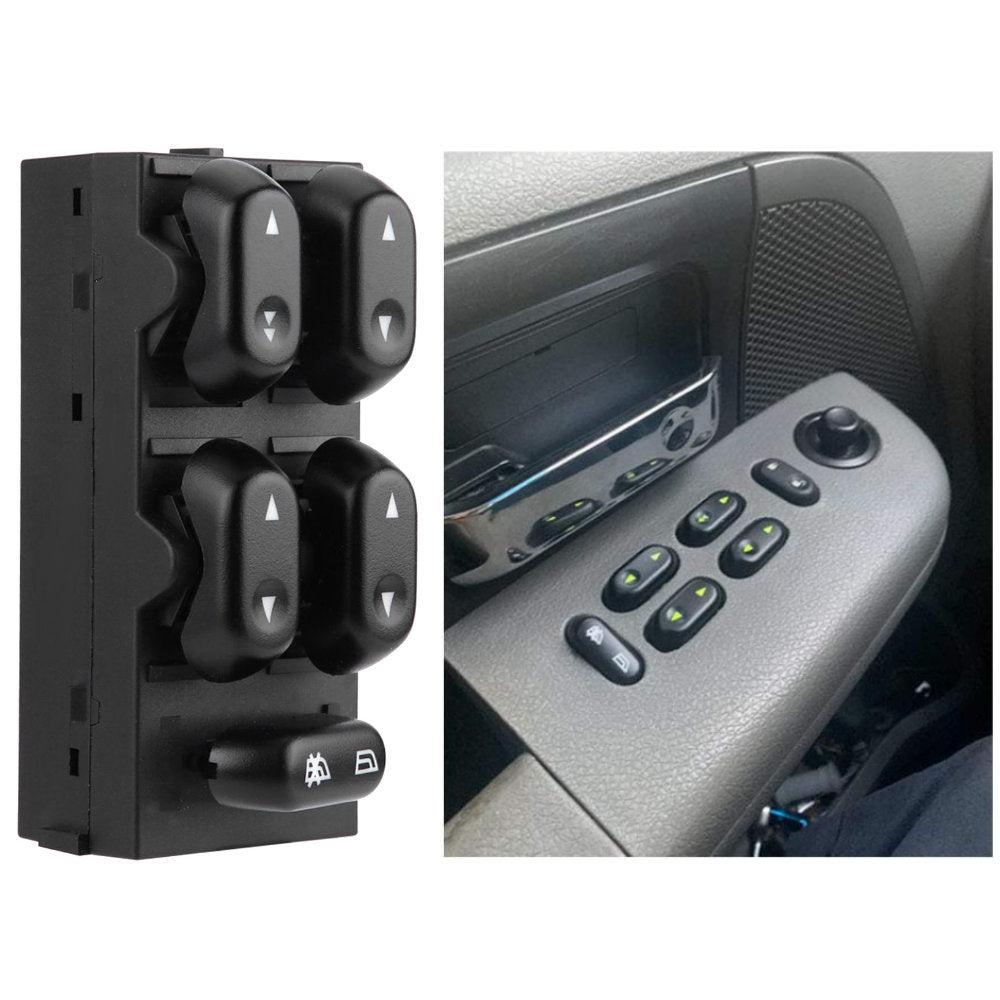 Aftermarket Driver Side Window Switch For 2004-2008 Ford F-150 PN: 5L1Z-14529-AA